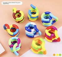 Nouveau Gyroscope Rotatif en Plastique Tendance, Jouet de Bureau Anti-Stress, Jouet Cinétique Sensoriel pour Adultes