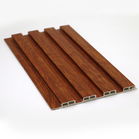 Nuevo producto moderno, panel de pared WPC impermeable e ignífugo, textil de piedra sintética fácil de instalar con función antiestática