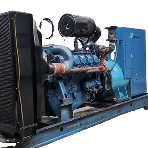 Bom preço para geradores usados diesel Daewoo P222LE 520KW 1500rpm 50hz 3 fases à venda