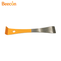 Nouvel Outil de Ruche Demi-Jaune en Acier Inoxydable Style Américain, Grattoir à Miel pour l'Apiculture, Usage Domestique et Équipement Agricole