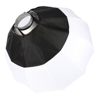 Boîte à Lumière Lanterne Pliable 65cm pour Équipement Photographique, Boîte à Lumière LED pour Studio Commercial et Portraits