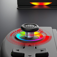 Manette de jeu sans fil L D8 Pro extensible BT5.2 Type-C avec joystick Hall RGB rétractable pour téléphone et PC