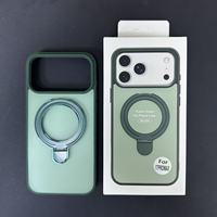 Coques de téléphone iPhone 18promax 18pro avec anneau magnétique, design simple, anti-chute, protection intégrale, vente en gros