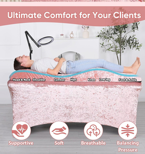 Bán Buôn Giá Rẻ Top Người Bán OEM Cong Nệm Topper Cho Lash Giường Beauty Salon Cong Lash Giường Bộ Nhớ Bọt Lash Giường Topper - Product Image 4