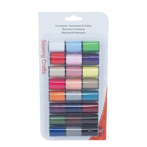 Kit de Costura de 24 Colores, Juego de 40 Agujas e Hilos <span class=keywords><strong>en</strong></span> Blister con Tijeras para Costura a Mano y Reparaciones del Hogar - Product Image 5