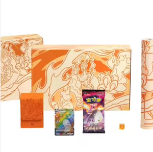 Vente en gros de véritables cartes à collectionner originales Pokémon Jeu Ptcg Version chinoise Dragon de feu Battle Set Booster Packs Carte Cadeau - Product Image 3