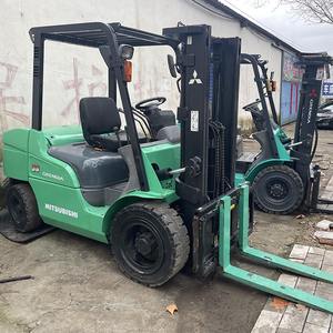 Chariot élévateur d'occasion Mitsubishi 3T FD30, haute qualité, moteur diesel, vente chaude, original japonais - Product Image 4