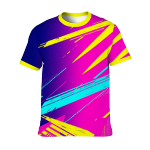 Markakrali thăng hoa T-Shirt đậm và nổi bật hình học & sôi động trừu tượng in trên vải dệt kim Nâng cao phong cách của bạn - Product Image 2