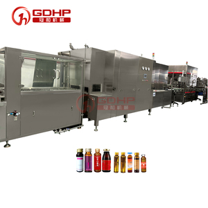 200bpm siêu âm rửa chai làm khô chất lỏng làm đầy đóng nắp khử trùng kiểm tra trực quan ghi nhãn <span class=keywords><strong>Syrup</strong></span> máy đóng gói - Product Image 5