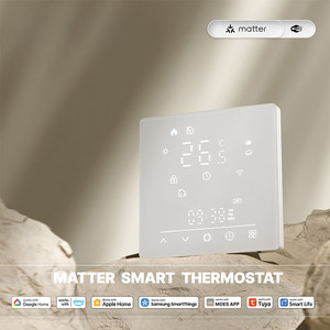 Matter WIFI 2.4G TUYA Thermostat <b>Smart</b> <b>Home</b> <b>Product</b> <b>Smart</b> Life Apple Google <b>Home</b> Alexa SmartThings Square Compatible Box 502 - Product Image 4