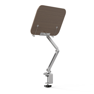 Nuovo Portadocumenti con Braccio Lungo Regolabile in Altezza Supporto da Lettura da Terra Multi-angolo in Metallo e Legno - Product Image 6