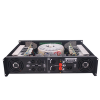 Penguat Daya Digital JBHKJ XP5000 500W RMS 2 Way Bridging XLR Audio Hi-Res 19" 1U Speaker Panggung Metal Drive