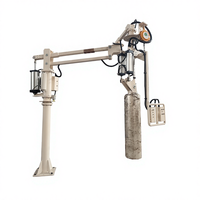 Manipulateur de manutention de rouleaux de papier et de rouleaux de tissu, bras robotique télescopique