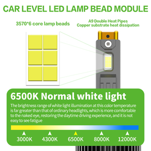 ไฟหน้ารถยนต์ YUFING H4 Led 300W A9 300W 26000LM ปรับแต่งประสิทธิภาพสูงและ <span class=keywords><strong>H15</strong></span> เพื่อการมองเห็นที่ดีที่สุด - Product Image 2