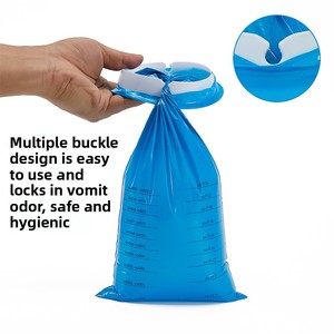 Bolsas Desechables para Vómito y Náuseas en Viajes, para Embarazadas, Emergencias, Bolsas para Orina - Product Image 4