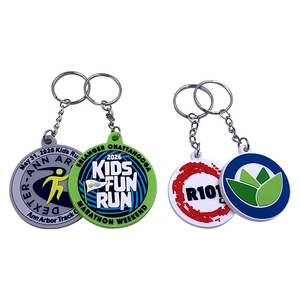 Porte-clés en PVC personnalisés avec logo de designer, porte-clés en caoutchouc personnalisés - Product Image 6