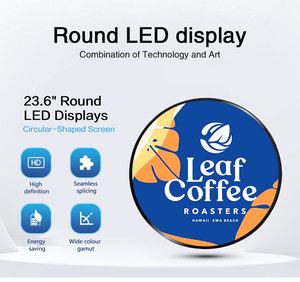 Đường kính lớn p2.5p3p4round Màn hình hiển thị LED sáng tạo hai mặt vòng tròn ký bảng biên giới cho trung tâm mua sắm sử dụng - Product Image 4