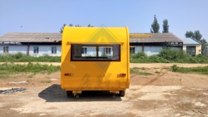Nouveau chariot d'arrêt de camion de nourriture pliant automatique pour la crème glacée aux fruits <span class=keywords><strong>Barbecue</strong></span> chariot de boulangerie de légumes Mobile pour les restaurants magasins d'alimentation - Product Image 4