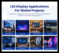 Pantalla LED para Exteriores P2.6 P2.9 P3.91 HD, Resistente al Agua, Móvil, para Alquiler, Publicidad y Señalización
