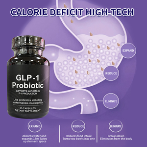 Capsules GLP-1, complément probiotique multi-souches pour adultes, prix de gros pour soutenir naturellement le GLP-1 - Product Image 4