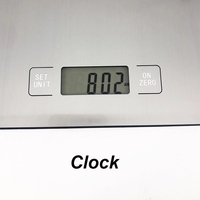 Timbangan Dapur Digital Elektronik BSCI15kg, Platform Stainless Steel, Harga Pabrik Murah