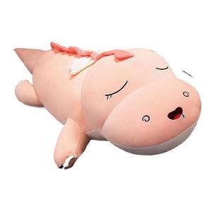 Almohada de dinosaurio de peluche para niñas, juguete para abrazar, de 5 a 7 años, relleno de esponja suave, regalo para la mesita de noche - Product Image 1