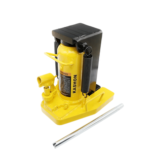 Gato hidráulico de botella de 30 toneladas y 155 mm de carrera para elevación, gato hidráulico de punta con garra ajustable, equivalente a Enerpac - Product Image 1