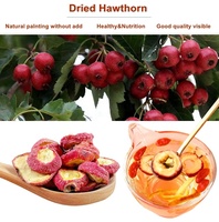 Hoge Kwaliteit Haw Fruit Thee Natuurlijke Pitloze Biologische Gedroogde Zure Zoete Meidoorn Bessen