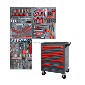 7-Ngăn Kéo Có Thể Khóa Thép Màu Đỏ 279Pcs Công Cụ Thiết Lập Nhiệm Vụ Nặng Nề Sắt Hộp Công Cụ Cho Tự Động Sửa Chữa Hội Thảo OEM/ OBM - Product Image 1