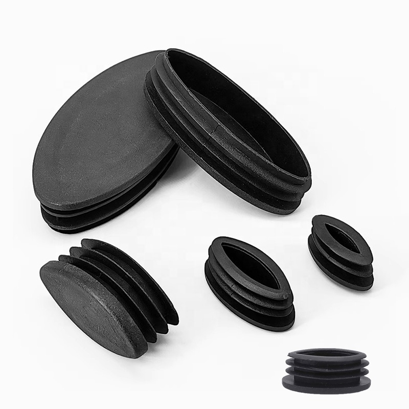 Пластиковая овальная заглушка для труб, 35 Х80