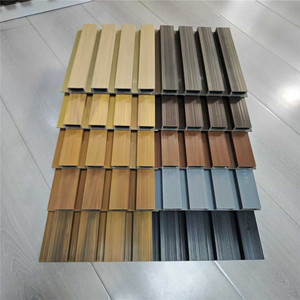 Panneau ASA Coextrudé de Haute Qualité pour Extérieur, Revêtement Mural Cannelé en WPC, Clôture Composite en Bois PVC WPC pour Jardin et Cour - Product Image 6