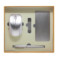 Produits en gros coffret cadeau d'entreprise 4 en 1 stylo rétro clés USB gadgets sympas coffret cadeau