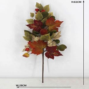 Ramo de Flores Artificiales Oh Arts, Plantas Decorativas Navideñas de Plástico - Product Image 2