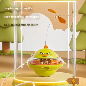 Giocattolo per Cani e Gatti, Palla Dispensatrice di Cibo Interattiva in Materiale ABS, Puzzle con Dispenser di Snack per Gatti, Cani e Cuccioli - Product Image 2