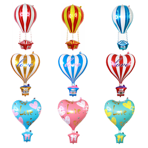 <span class=keywords><strong>Ballon</strong></span> à <span class=keywords><strong>air</strong></span> chaud BLN simple 29*89cm en forme de maison volante, en film d'aluminium, pour fête d'anniversaire - Product Image 3