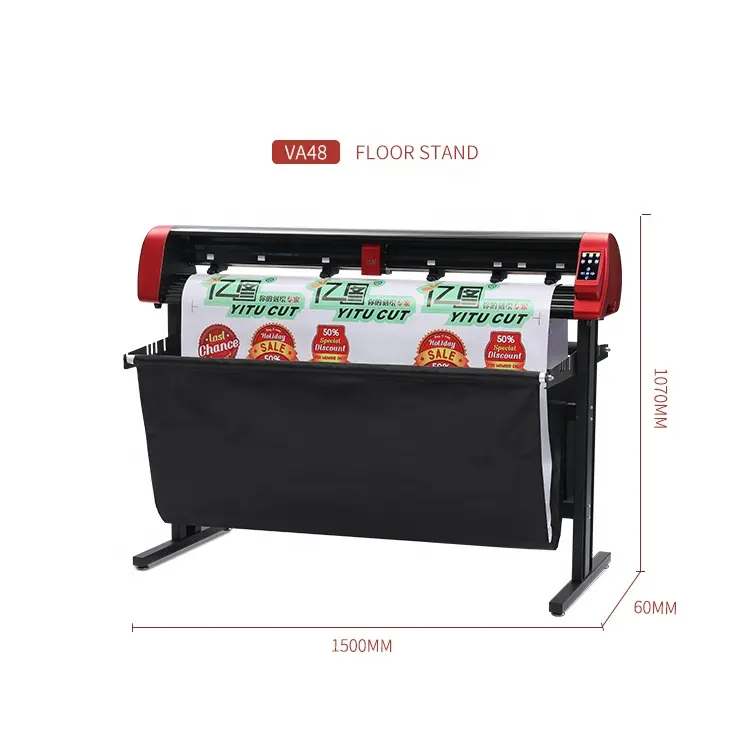 Skycut VA48 fotocamera adesivi per il taglio automatico del contorno etichetta plotter grafico per carta plotter da taglio plotter da taglio in vinile