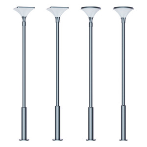 Jm Juming Single Head 3 Meter Solar Courtyard Light Aluminum Garden Lawn Landscape Light For Residential Areas Parks Villas - Product Image 5