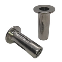 Écrous à riveter pré-évasés M5 M6 M8 SUS304 AISI316, Rivnuts, Écrous croisés, Écrous fendus
