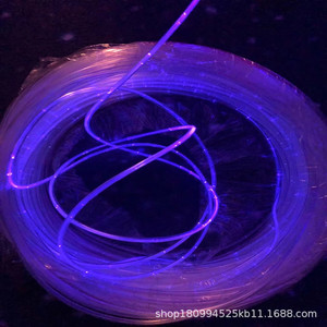 Fiber Optic Water Curtain Light 0.75MM 3mm LED Light Source Water Resistant For Indoor Outdoor Decor - Product Image 4