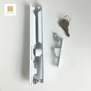 Modern Design Double-Sided Security Aluminum Alloy Sliding <strong>Window</strong> Door <strong>Handle</strong> <strong>Lock</strong> with Durable Features Keys Screw Installation - Product Image 2