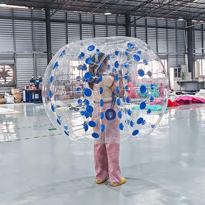 Ballon de collision gonflable personnalisé en usine, haute qualité, PVC/TPU transparent - Product Image 4