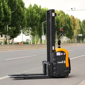 चीन आपूर्तिकर्ता 1000 किलोग्राम 1500 किलोग्राम 2000 किलोग्राम फोर्कलिफ्ट स्टेकर इलेक्ट्रिक मिनी पैलेट स्टेकर मोनो मस्ट इलेक्ट्रिक स्टेकर - Product Image 3