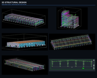Construction de bâtiments préfabriqués à longue portée en structure métallique préfabriquée par le fabricant