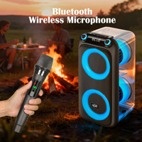 Altavoz NDR-2066 de nuevo diseño, altavoz portátil tipo boombox, reproductor de audio, altavoz Bluetooth grande para fiestas de 60W con ecualizador.