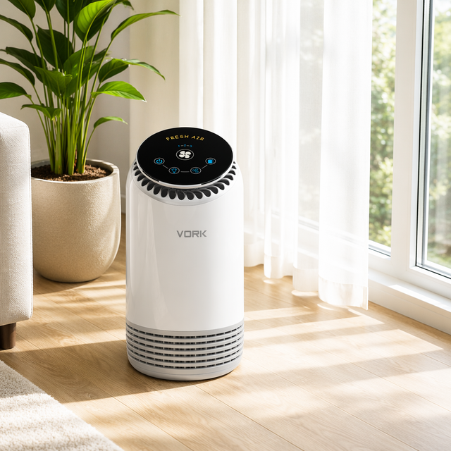 OEM Smart Sensor WiFi Portable Electric Activated Carbon Hepa Filter Ionizer UV Air Purifier Low Noise App-Controlled for Home