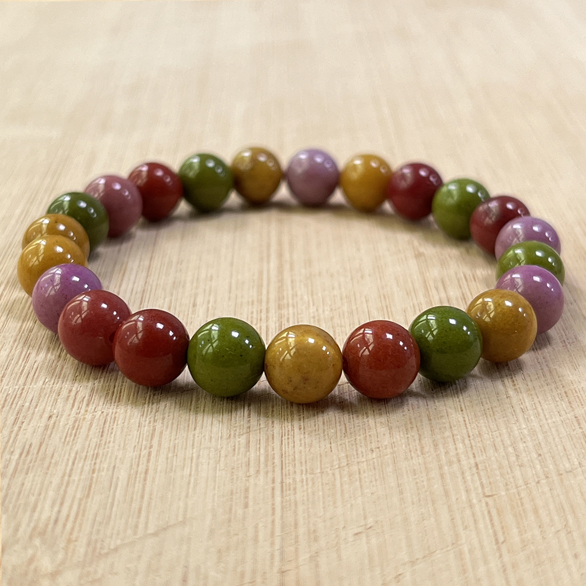 Bracelet en agate d'Alashan
