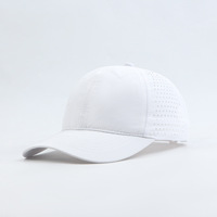 Maßgefertigte Sportliche Wasserdichte 6-Panel Baseballkappe Atmungsaktive Golfmützen