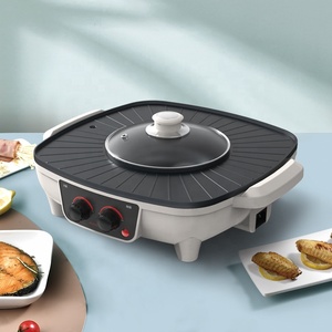 Meitong — barbecue anti-fumée, gril d'intérieur et automatique, théière à vapeur 2 en 1 avec grille multifonction, fabriqué en chine - Product Image 3
