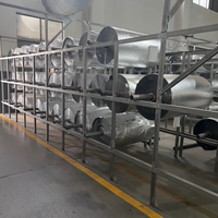 Système HVAC, ruban adhésif en aluminium renforcé Fsk, 48 mm x 25 m, imperméable, résistant à la chaleur, pour l'isolation et l'étanchéité des conduites