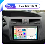 Autoradio Multimédia Carplay Android 14 Auto DVD Player pour Mazda 3 2004-2009 GPS Navigation Stereo Receiver Central Control